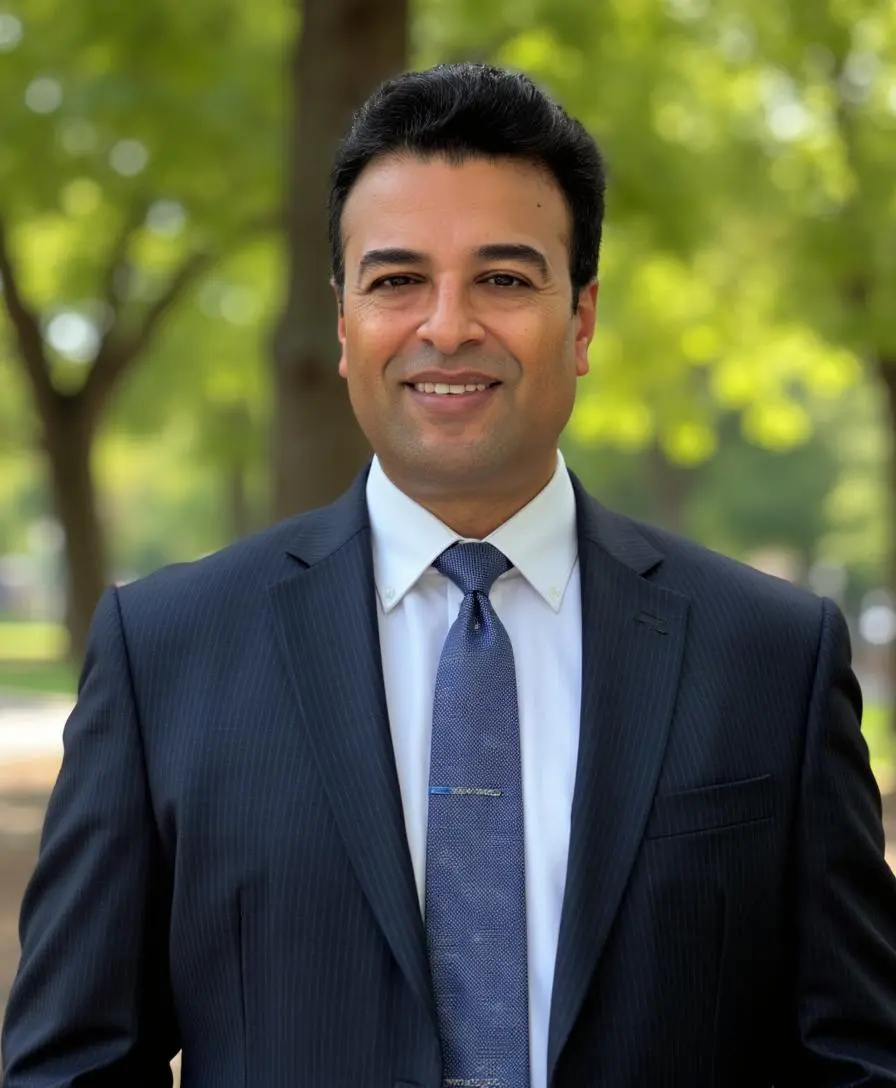Portrait of Ahmed Azzam